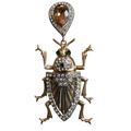 Carlo Zini  Bees pendants